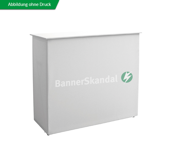 Werbetheke mit LED